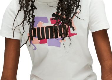 Μπλούζα Κοντομάνικη Puma Ess Street Art 673506-02 Κορίτσι - Puma - 