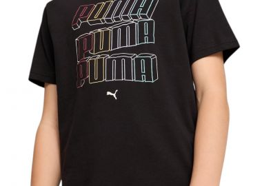 Μπλούζα Κοντομάνικη Puma Essentials Logo Lab Tee 685788-01 Αγόρι - Puma - 