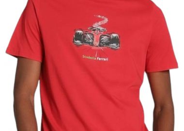 Μπλούζα Κοντομάνικη Puma Ferrari Race Graphic 623803-02 Ανδρικό - Puma - 