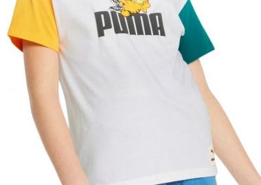 Μπλούζα Κοντομάνικη Puma Garfield Colorblock 533432-02 Unisex Παιδικό - Puma - 