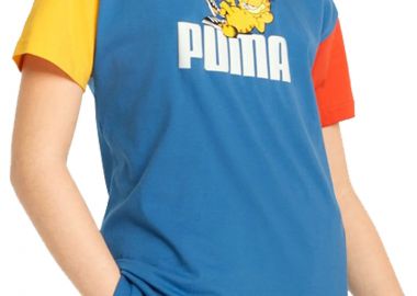 Μπλούζα Κοντομάνικη Puma Garfield Colorblock 533432-48 Unisex Παιδικό - Puma - 