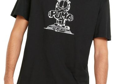 Μπλούζα Κοντομάνικη Puma Garfield Graphic 534433-01 Ανδρικό - Puma - 