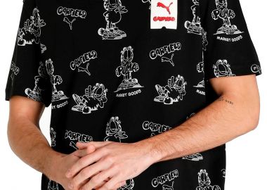 Μπλούζα Κοντομάνικη Puma Garfield Printed 534434-01 Ανδρικό - Puma - 