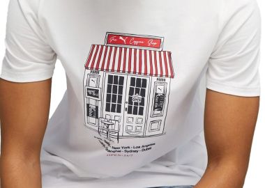 Μπλούζα Κοντομάνικη Puma Graphics Cafe 622738-02 Ανδρικό - Puma - 