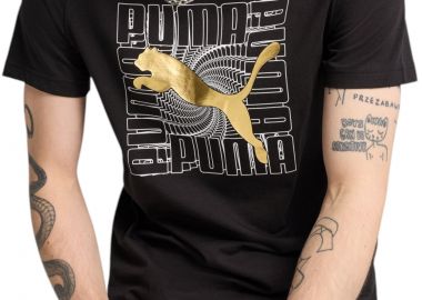 Μπλούζα Κοντομάνικη Puma Graphics Foil Tee 684835-01 Ανδρικό - Puma - 