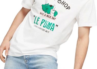Μπλούζα Κοντομάνικη Puma Graphics Le 622745-02 Ανδρικό - Puma - 