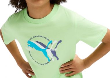 Μπλούζα Κοντομάνικη Puma Graphics Tee 686660-49 Αγόρι - Puma - 