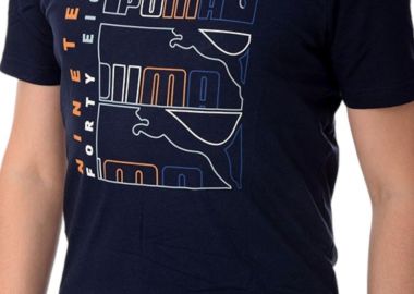 Μπλούζα Κοντομάνικη Puma Graphics Triple No. 1 Logo 680173-14 Ανδρικό - Puma - 