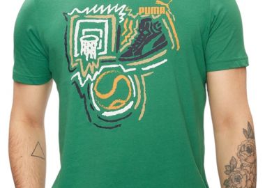 Μπλούζα Κοντομάνικη Puma Graphics Year of Sports 680176-86 Ανδρικό - Puma - 