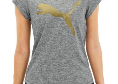 Μπλούζα Κοντομάνικη Puma Heather Cat 517147-19 Γυναικείο - Puma - 