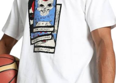 Μπλούζα Κοντομάνικη Puma Hoops Deck 624776-01 Ανδρικό - Puma - 