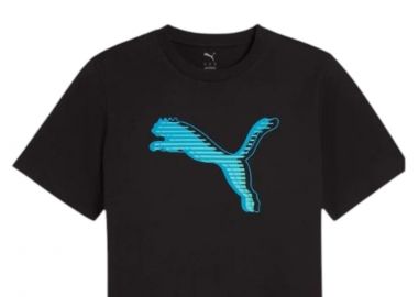 Μπλούζα Κοντομάνικη Puma Logo Tee 684823-01 Ανδρικό - Puma - 