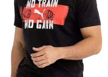 Μπλούζα Κοντομάνικη Puma Men's Graphic Slogan 525100-01 Ανδρικό - Puma - 