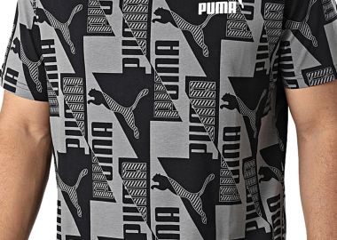 Μπλούζα Κοντομάνικη Puma Power AOP 849798-01 Ανδρικό - Puma - 