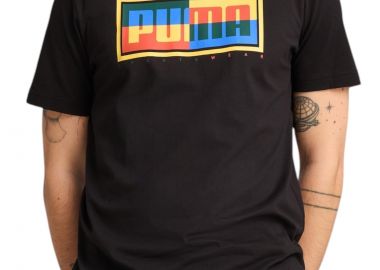 Μπλούζα Κοντομάνικη Puma Puma Box Tee 684827-01 Ανδρικό - Puma - 