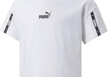 Μπλούζα Κοντομάνικη Puma Puma Power Tape 846928-02 Unisex Παιδικό - Puma - 