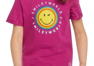 Μπλούζα Κοντομάνικη Puma Smiley World 533414-14 Unisex Παιδικό - Puma - 