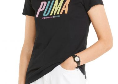 Μπλούζα Κοντομάνικη Puma SWxP Graphic Tee 533559-01 Γυναικείο - Puma - 