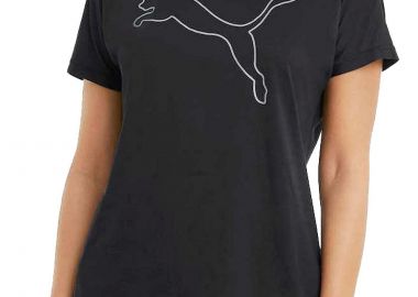 Μπλούζα Κοντομάνικη Puma Train Favorite Jersey Cat 520260-01 Γυναικείο - Puma - 