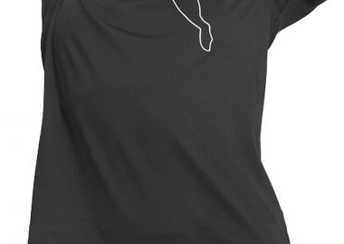 Μπλούζα Κοντομάνικη Puma Train Favorite Jersey Cat 522420-01 Γυναικείο - Puma - 