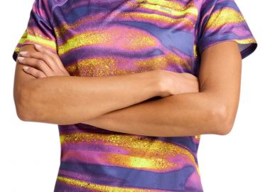 Μπλούζα Κοντομάνικη Puma W Run Velocity Aop Tee 526577-89 Γυναικείο - Puma - 