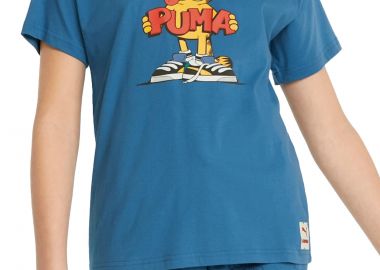 Μπλούζα Κοντομάνικη Puma x Garfield Graphic Tee 533429-48 Unisex Παιδικό - Puma - 