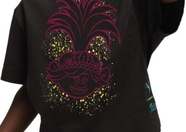 Μπλούζα Κοντομάνικη Puma X Trolls Graphic 624854-01 Κορίτσι - Puma - 