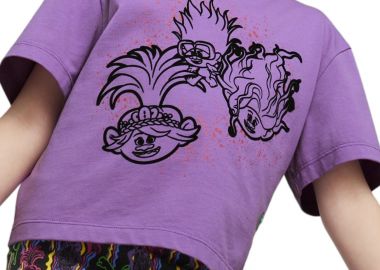 Μπλούζα Κοντομάνικη Puma X Trolls Graphic 624854-50 Κορίτσι - Puma - 
