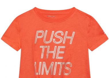 Μπλούζα Κοντομάνικη Reebok Limits H4387RGI-HOTCRAL Κορίτσι - Reebok - 