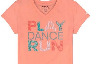 Μπλούζα Κοντομάνικη Reebok Play H4385RGI-PCHAMBR Κορίτσι - Reebok - 