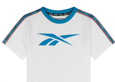 Μπλούζα Κοντομάνικη Reebok Vector H9737RBI-WHITE Αγόρι - Reebok - 