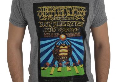 Μπλούζα Κοντομάνικη Retro Brand Jimi Hendrix RB120-anthracite Ανδρικό - Retro Brand - 