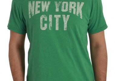 Μπλούζα Κοντομάνικη Retro Brand New York City RB130NYC-GREEN Ανδρικό - Retro Brand - 