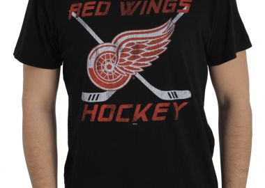 Μπλούζα Κοντομάνικη Retro Brand Red Wings Hockey RB100DRW-100 WASHED CREW Ανδρικό - Retro Brand - 