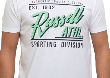 Μπλούζα Κοντομάνικη Russell Athletic Rasd A3014-1-001 Ανδρικό - Russell Athletic - 
