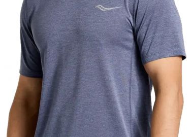 Μπλούζα Κοντομάνικη Saucony Stopwatch SAM800278-HZH Ανδρικό - Saucony - 