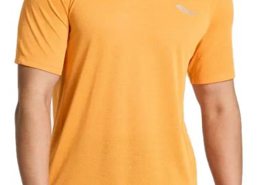 Μπλούζα Κοντομάνικη Saucony Stopwatch SAM800278-MAH Ανδρικό - Saucony - 