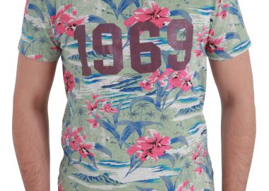 Μπλούζα Κοντομάνικη Scotch & Soda Allover Τύπωμα 14010251149-A Ανδρικό - Scotch & Soda - 