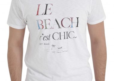 Μπλούζα Κοντομάνικη Scotch & Soda Με Print 14010251142-02 Ανδρικό - Scotch & Soda - 