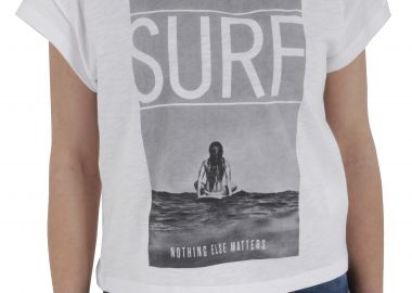 Μπλούζα Κοντομάνικη Silvian Heach Sminal PGP15505TSFE-BIANCO Γυναικείο - Silvian Heach - 