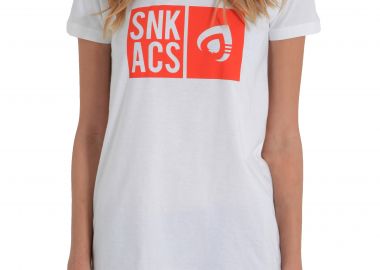 Μπλούζα Κοντομάνικη Sneak Aces Revival 4030-100-WHITE Γυναικείο - Sneak Aces - 