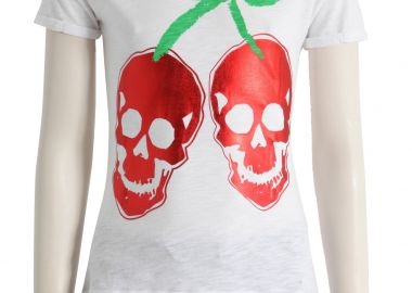 Μπλούζα Κοντομάνικη T-Wall Cherry Skull NXGT493-1 Κορίτσι - T-Wall - 