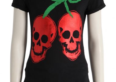 Μπλούζα Κοντομάνικη T-Wall Cherry Skull NXGT493-999 Κορίτσι - T-Wall - 