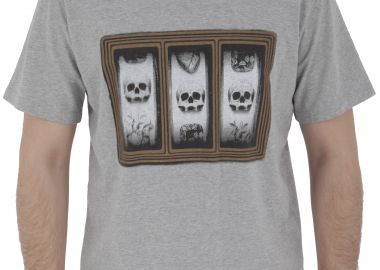 Μπλούζα Κοντομάνικη Tee Library Gamble MAES-0041-MELANGE Ανδρικό - Tee Library - 