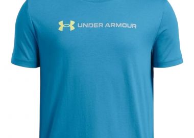 Μπλούζα Κοντομάνικη Under Armour B Logo Wordmark SS 1389963-452 Αγόρι - Under Armour - 