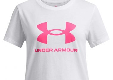 Μπλούζα Κοντομάνικη Under Armour Big Logo 1389756-100 Κορίτσι - Under Armour - 