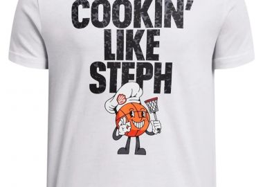 Μπλούζα Κοντομάνικη Under Armour Curry Chef 1383856-100 Αγόρι - Under Armour - 
