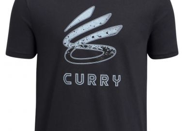 Μπλούζα Κοντομάνικη Under Armour Curry Logo 1387102-002 Αγόρι - Under Armour - 