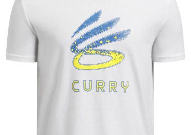 Μπλούζα Κοντομάνικη Under Armour Curry Logo 1387102-101 Αγόρι - Under Armour - 