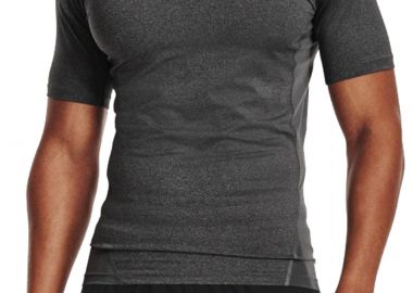 Μπλούζα Κοντομάνικη Under Armour HG Armour Compression 1361518-090 Ανδρικό - Under Armour - 
